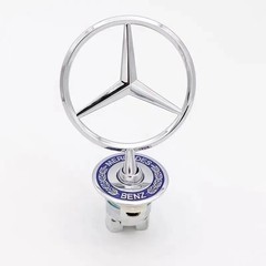メルセデスベンツのスタンドアップエンジンフード車のロゴC180 C200 E300L E260L S350修正ロゴに適しています。