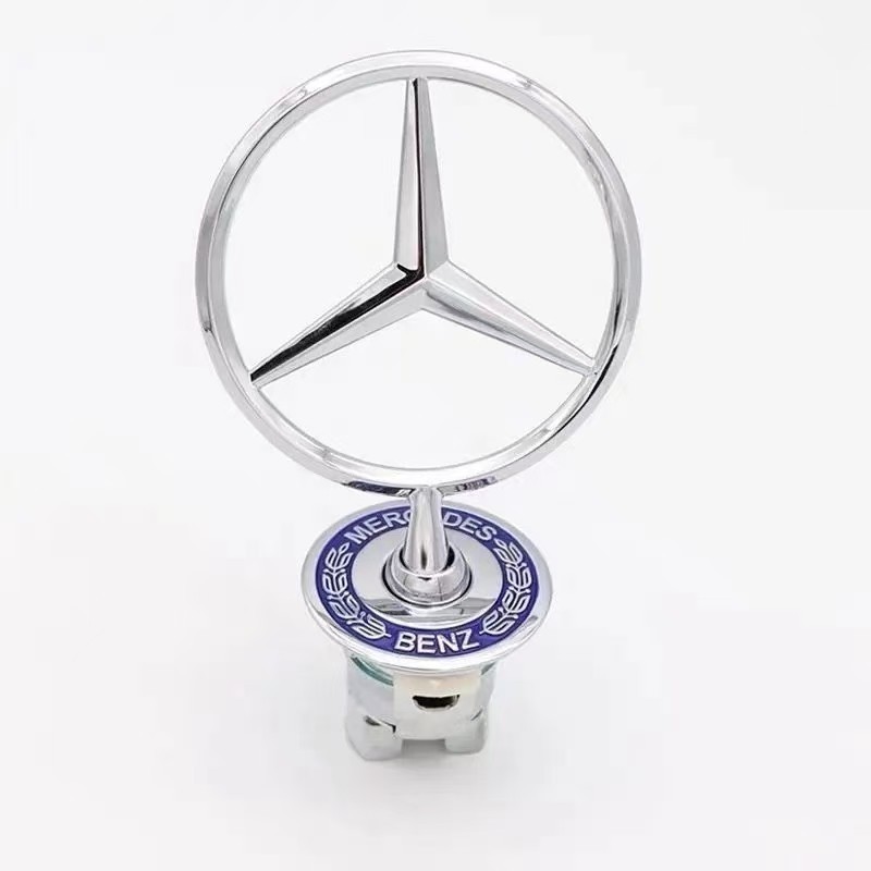 Suitable for Mercedes-Benz Standard Hood Car Logo C180 C200 E300L E260L S350 Modified Logo