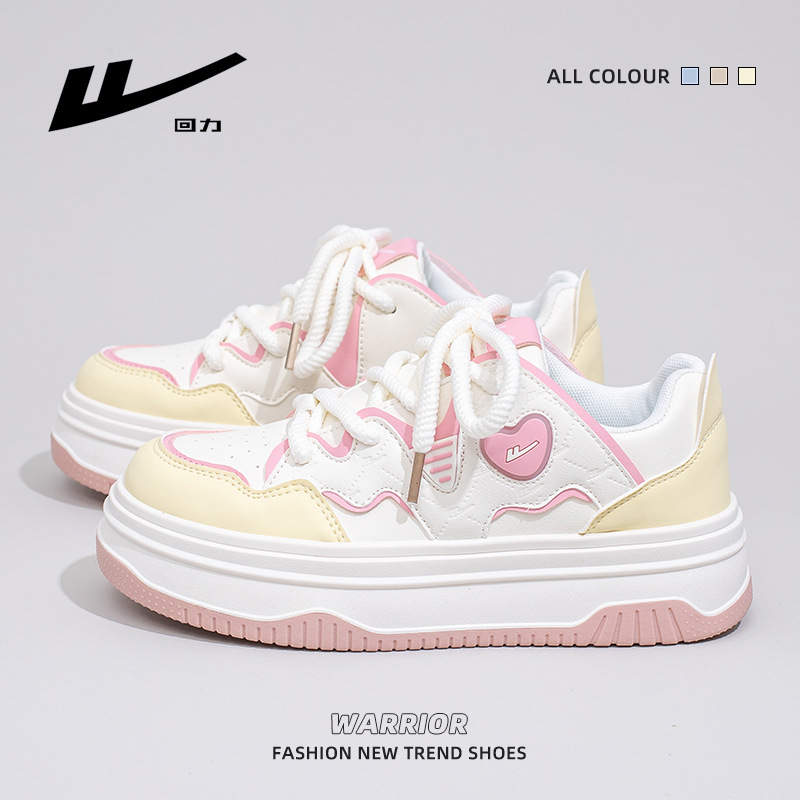 Retirada dopamina fresca dulce zapatos de skate juvenil viento pequeño lindo zapatos casuales zapatos de mujer suela gruesa al por mayor