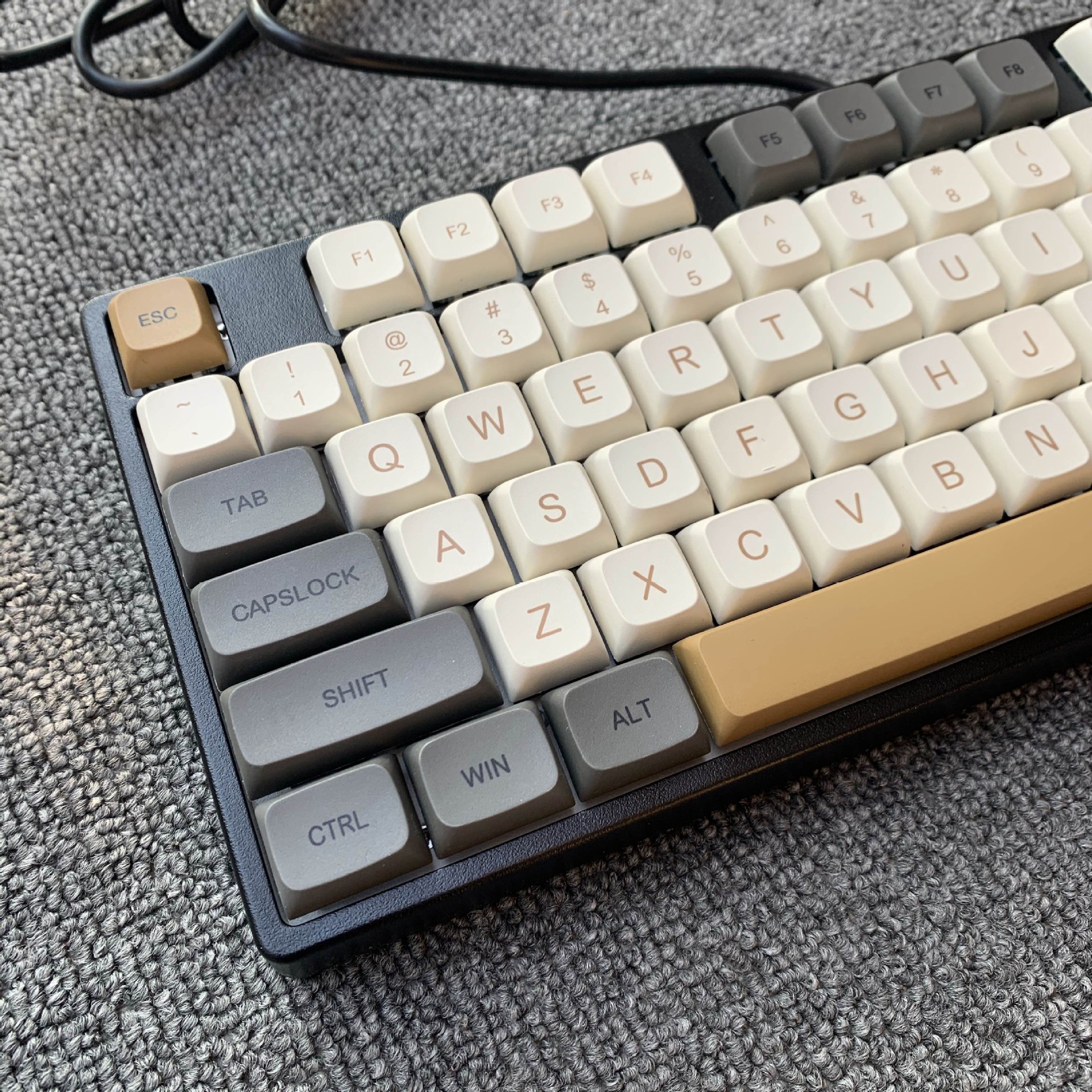 Micro Glow Xda Profile Pbt Keycaps Set For Mechanical Keyboards_voghion.com