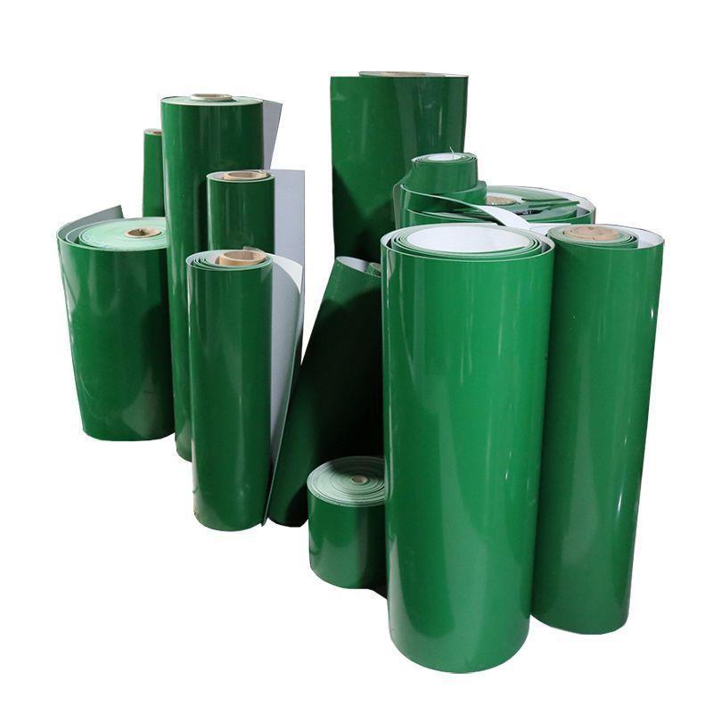 pvc输送带环形传送带草坪花纹耐磨爬坡带加厚平面流水线工业皮带