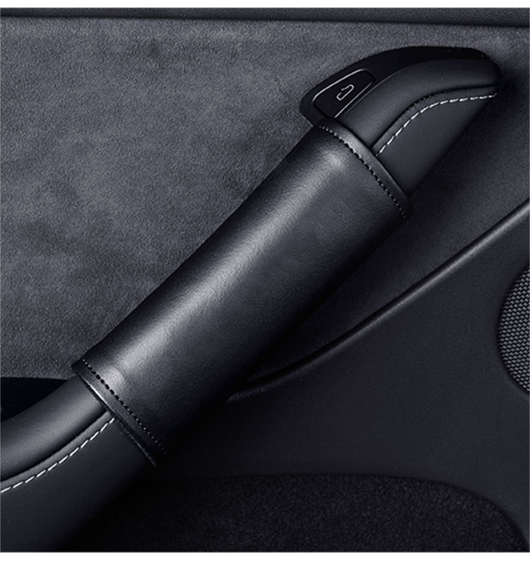 Suitable for Tesla Tesla model3Y Door Inner Handle Protective Cover Modified Accessories Door Armrest Protective Cover