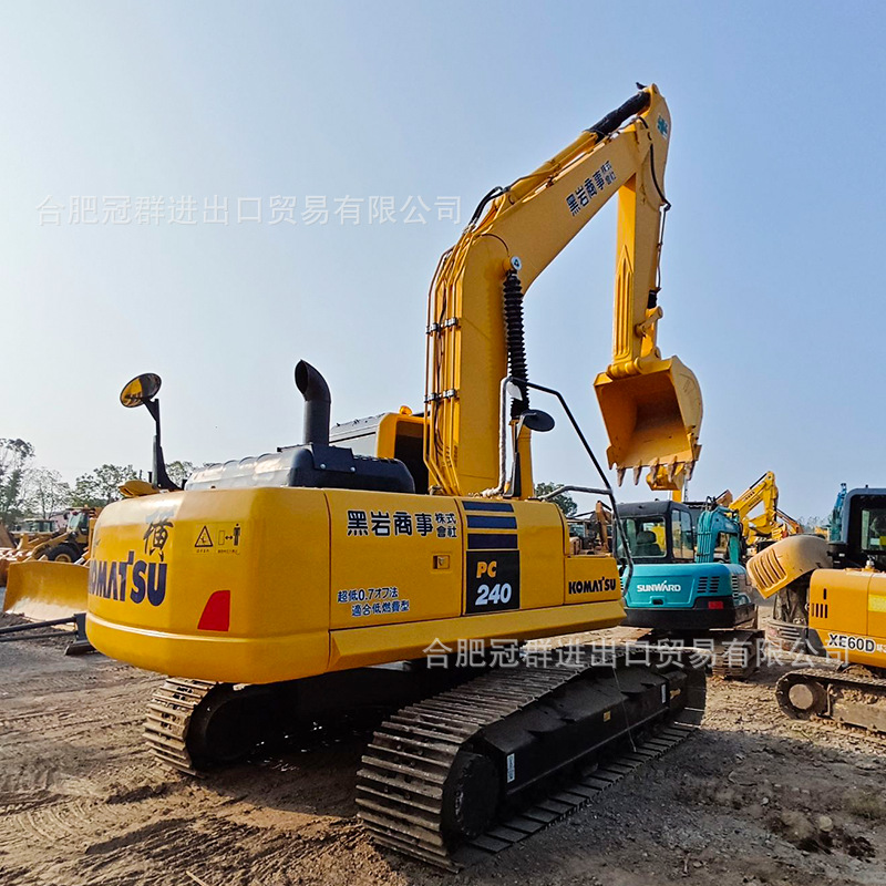 24 toneladas de gran excavadora japonesa Komatsu PC240 buena condición original fábrica directa