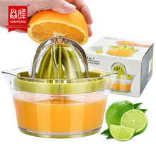 【厂家现货批发】厨房小工具手动柠檬榨汁机塑料多功能橙子挤汁器