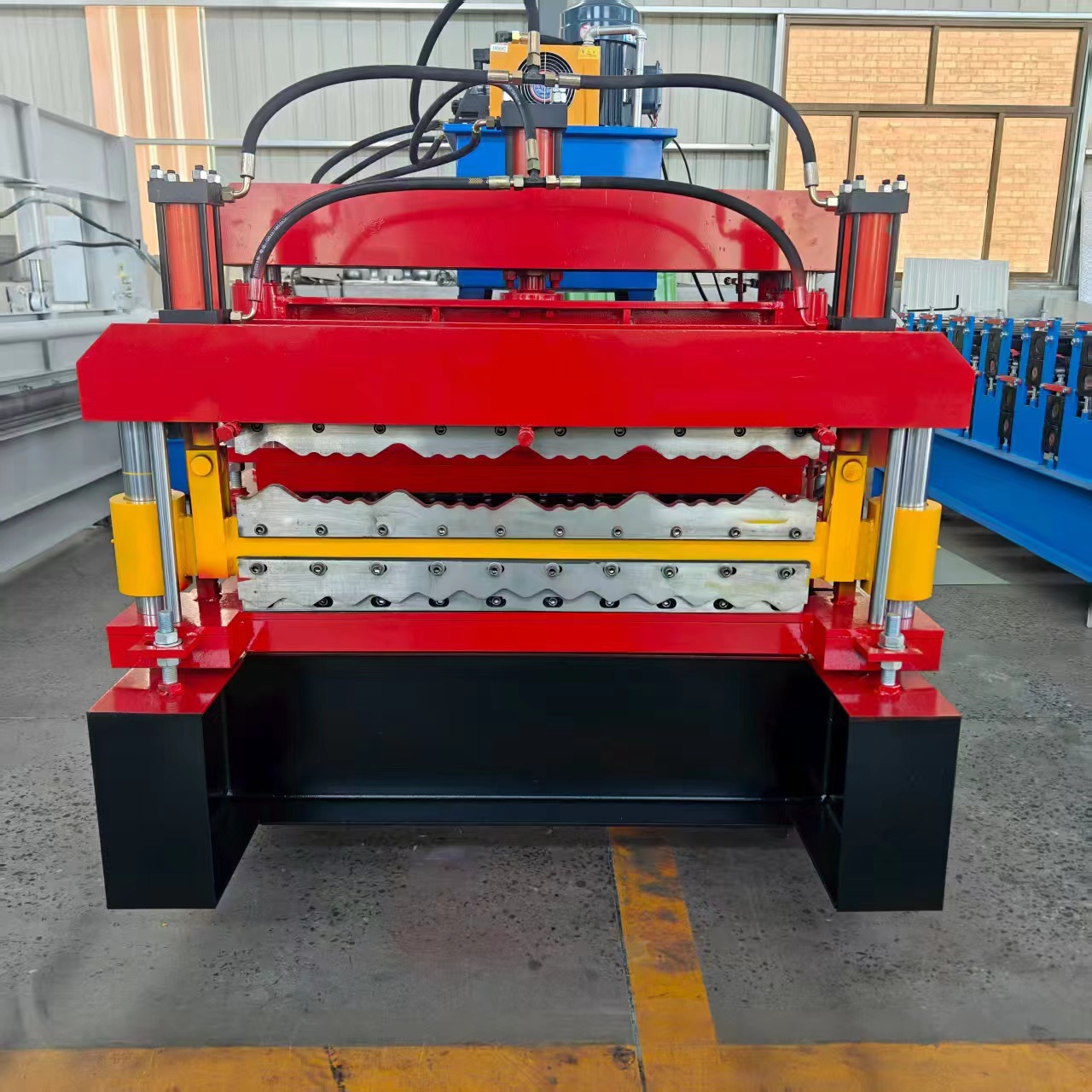 供应全自动双层压瓦机 琉璃瓦多种规格冷弯成型设备多规格成型