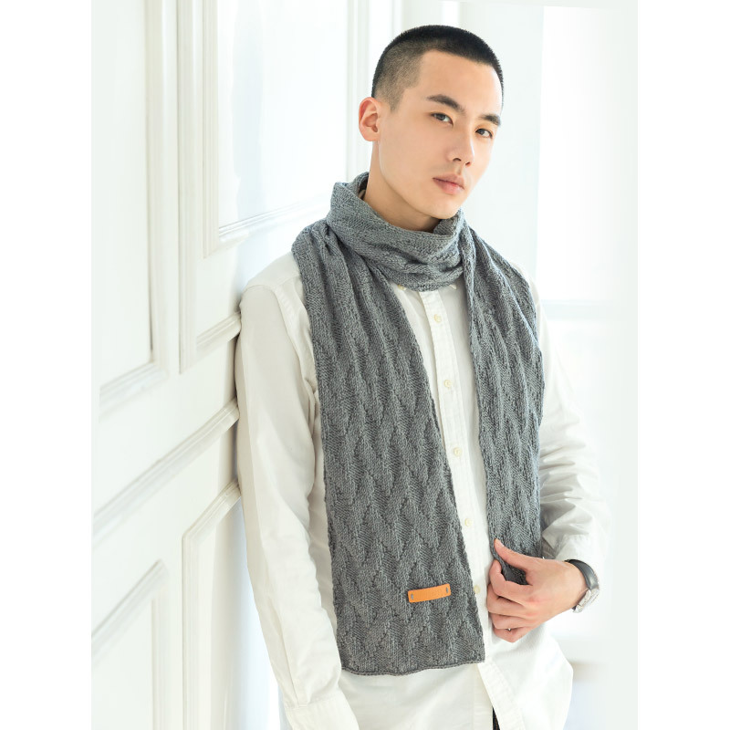 苏苏姐家我们的故事美利奴羊毛围巾diy棒针编织线毛线团材料包