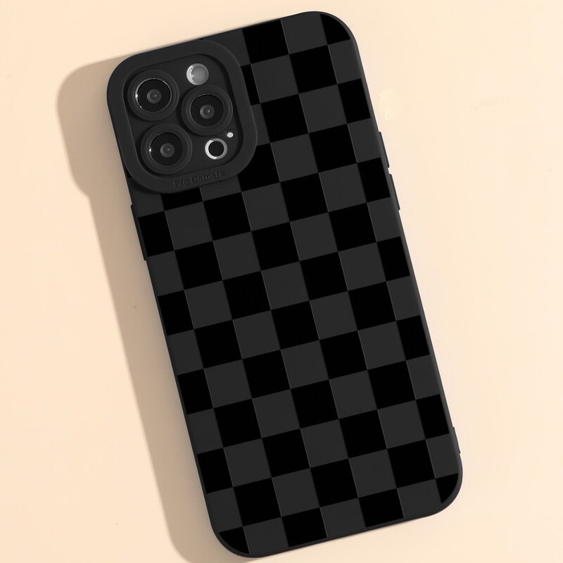 Suitable for 17 Apple 16Pro Mobile Phone Case 15Pro Pupil Eye iPhone 14/13/12 Cross-Border 11 Black Square Explosion