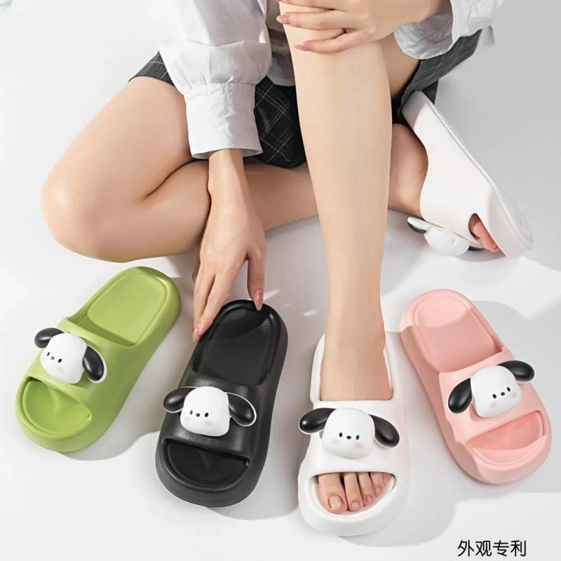 Оптовые милые Мультяшные тапочки Eva шлепанцы домашние мягкие нижние опущенные сандалии женская модная верхняя одежда ins