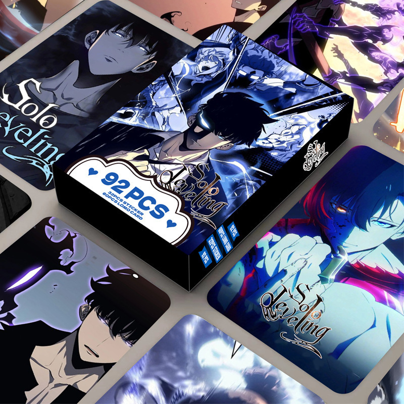 92PCS HD color printing photo card I upgrade double-sided LOMO card animation peripheral collection card greeting card alone