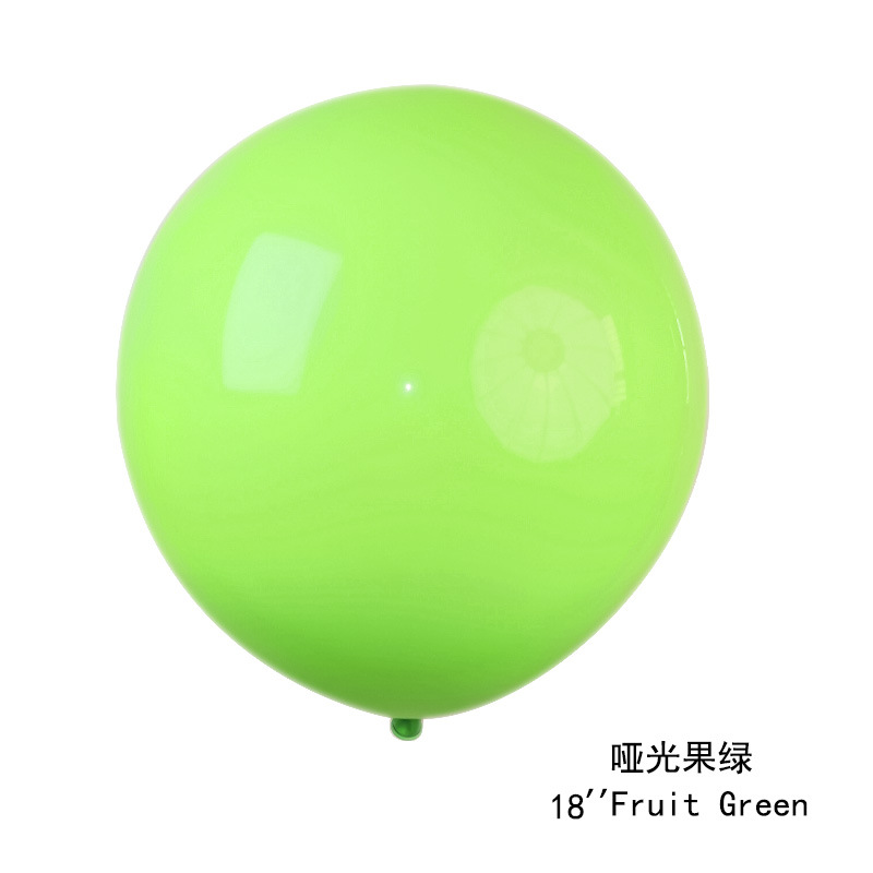18 pulgadas mate globo decoración de la boda decoración de la fiesta de cumpleaños decoración de la habitación de la boda globo redondo traje de montaje