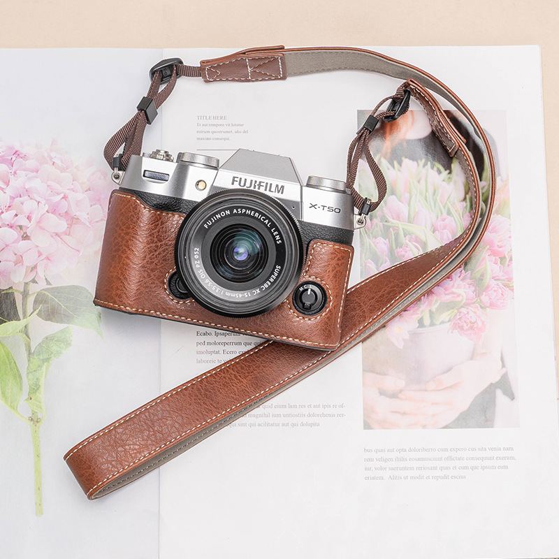 Funda protectora Fuji XS20 Bolsa para cámara XS10 Funda de cuero de segunda generación XH2S Bolsa base XT5X100VI Accesorios