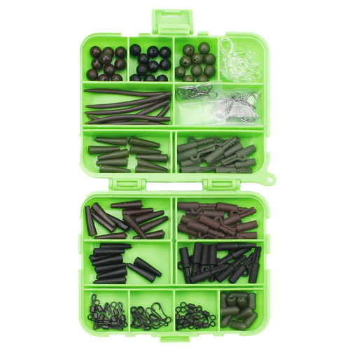 Liegao European library carp fishing set 173 pieces cross-border fishing group Luya accessories box set carp hook fishing group box