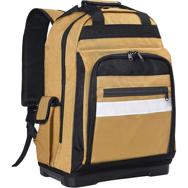 厂家批发工具收纳背包尼龙耐磨耐刮大容量户外出行便捷式双肩背包