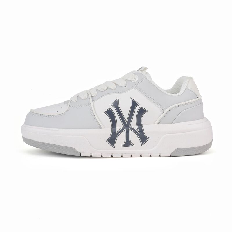 莆田靴 NY ヤンキース ダッドシューズ MLB ロートップ シニアシューズ 厚底 高め ホワイトシューズ 男女兼用 スポーツスニーカー|undefined
