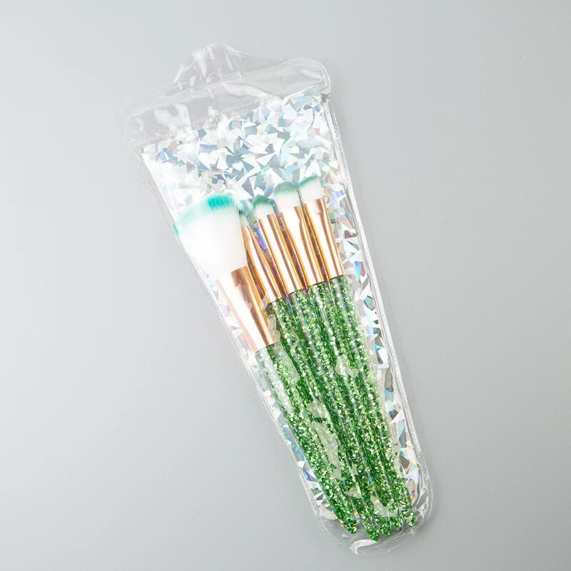 厂家批发新款10支葱粉化妆刷套装化妆工具散粉遮瑕刷套装跨境现货|undefined