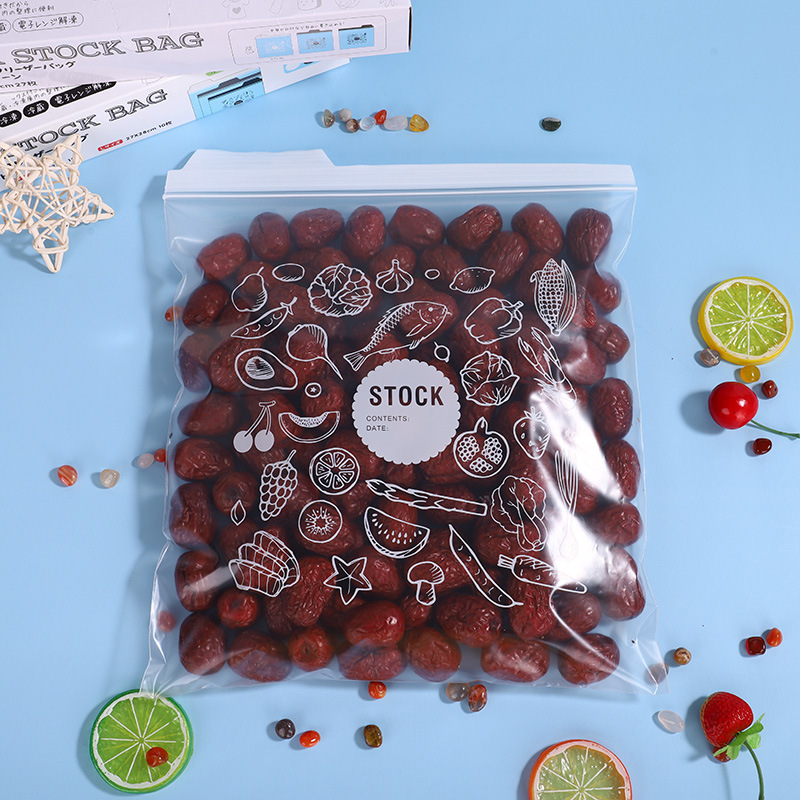 Bolsas ziplock de grado alimenticio, gruesas y herméticas