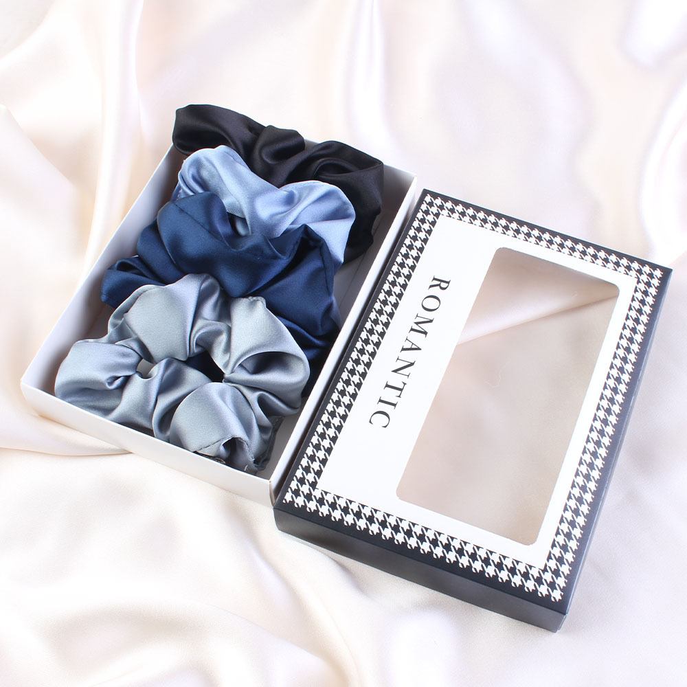 10g Weight Hair Tie Hair Accessories Type 1 Piece Quantity Casual, Daily Occasion satin Material Solid Color Pattern Women's Gender Simple Style Style Simple Style Women's Solid Color Satin Hair Tie 7