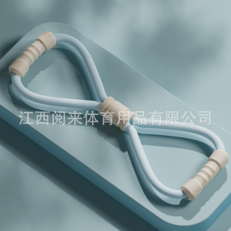新型の八の字のひもの男女は肩をつけて背中の美の背中を練習します。|undefined