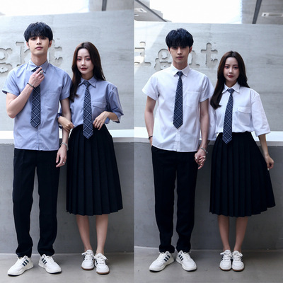 Senior high school student Class clothes College wind suit graduation student Korean Edition school uniform British style sports meeting Chorus dress