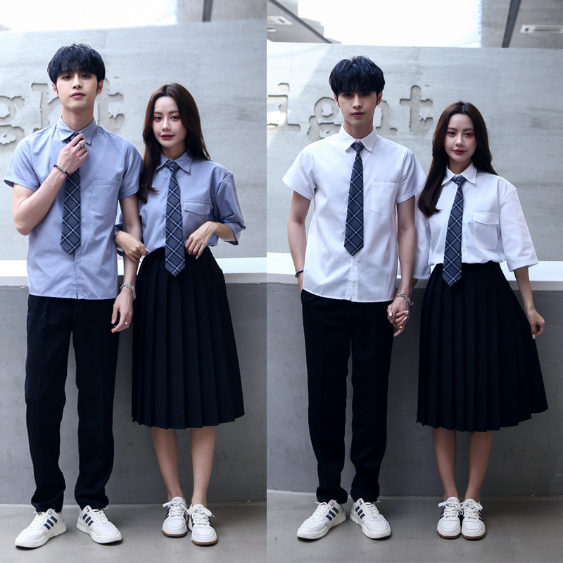 Senior high school student Class clothes College wind suit graduation student Korean Edition school uniform British style sports meeting Chorus dress