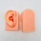 Liquid Soft Silicone Simulated Human Ear Ear Model Tattoo Piercing Piercing Ear Hole Practice Jewelry Display Stand