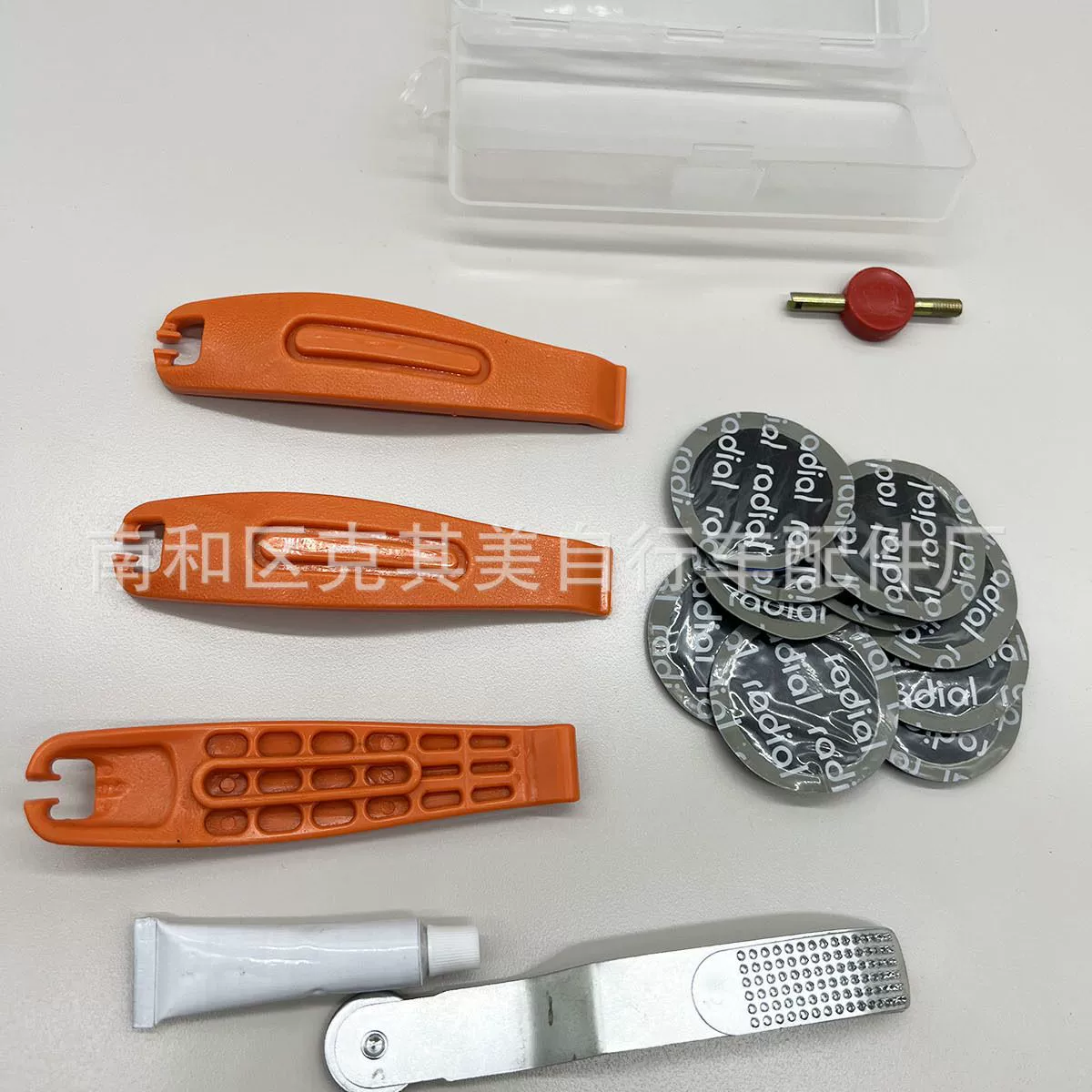 Инструмент для ремонта велосипедных шин костюм коробка для ремонта шин комбинация Желтый Новый лом пленка файл для ремонта шин Новый лом