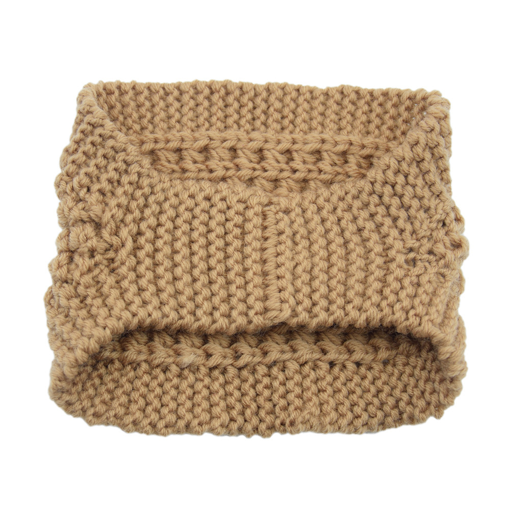 Diadema tejida para mujer protección de oídos cálida invierno_voghion.com