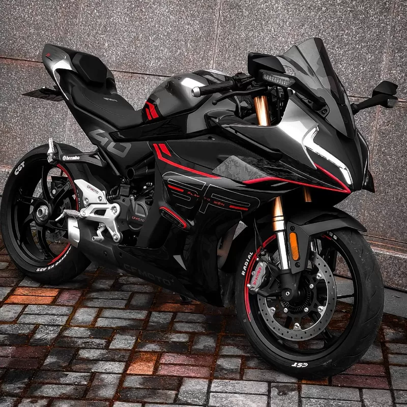 Мотоцикл Chunfeng 450SR 250SR 450RR — двухцилиндровый, с водяным охлаждением, спортбайк