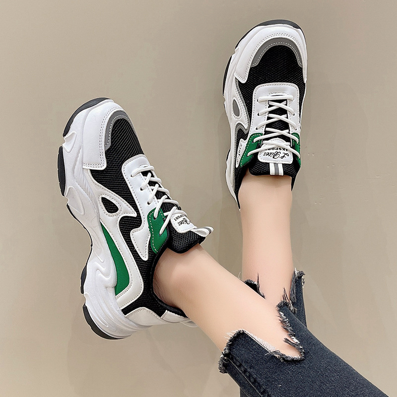 Chaussures de sport pour femmes, baskets de travail en tissu, faciles à nettoyer, Support d'arc, baskets à Absorption des chocs_voghion.com