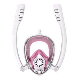 Amazon's New Best-Selling Double-Tube Full-Face Diving Mask, Fully Dry Breathing, Anti-Fog Snorkeling Mask Manufacturer in Stock