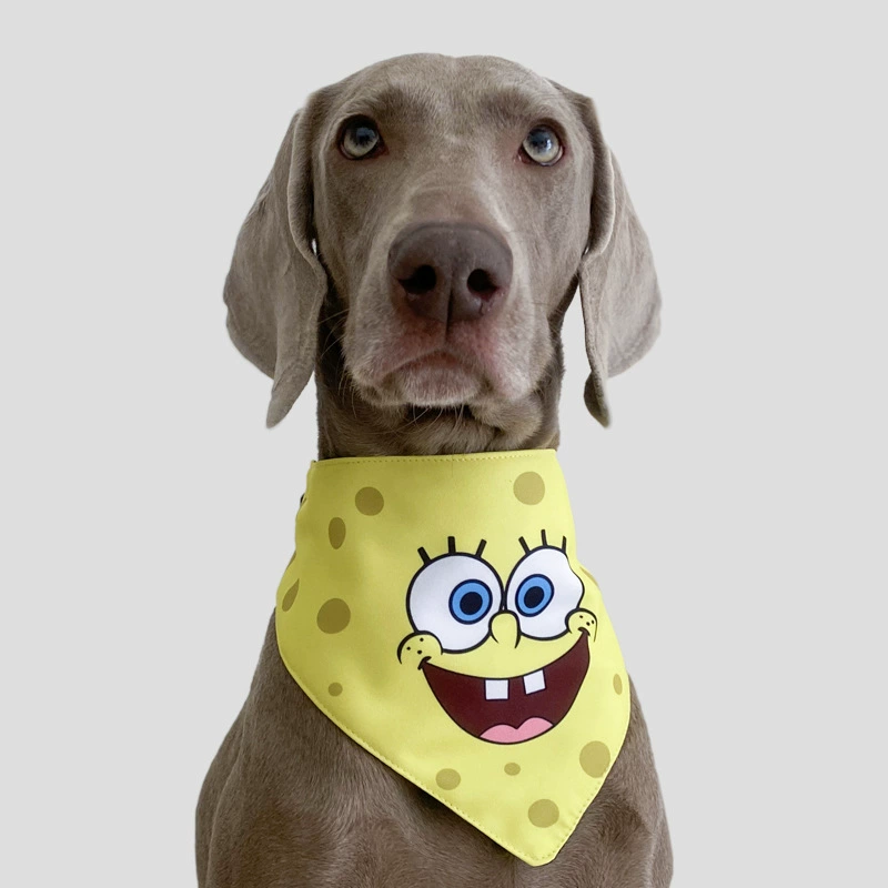 Губка Боб Домашние Шарфы Производители Оптовые Собаки Треугольные полотенца