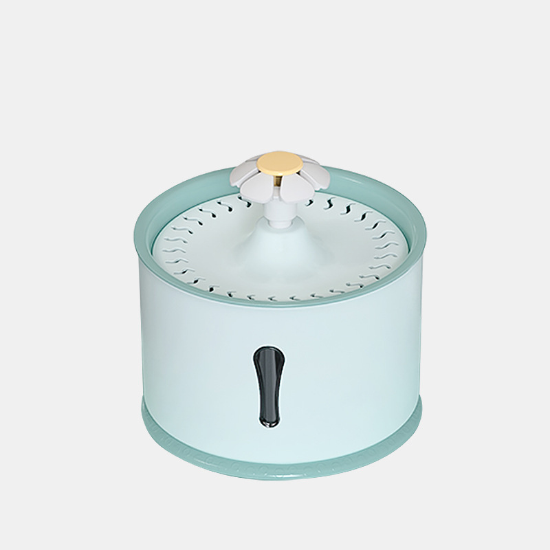 Dispensador de agua inteligente para mascotas circulación automática de agua potable Filtro de purificación Meow Bass alimentador de agua combinación de tazón de agua