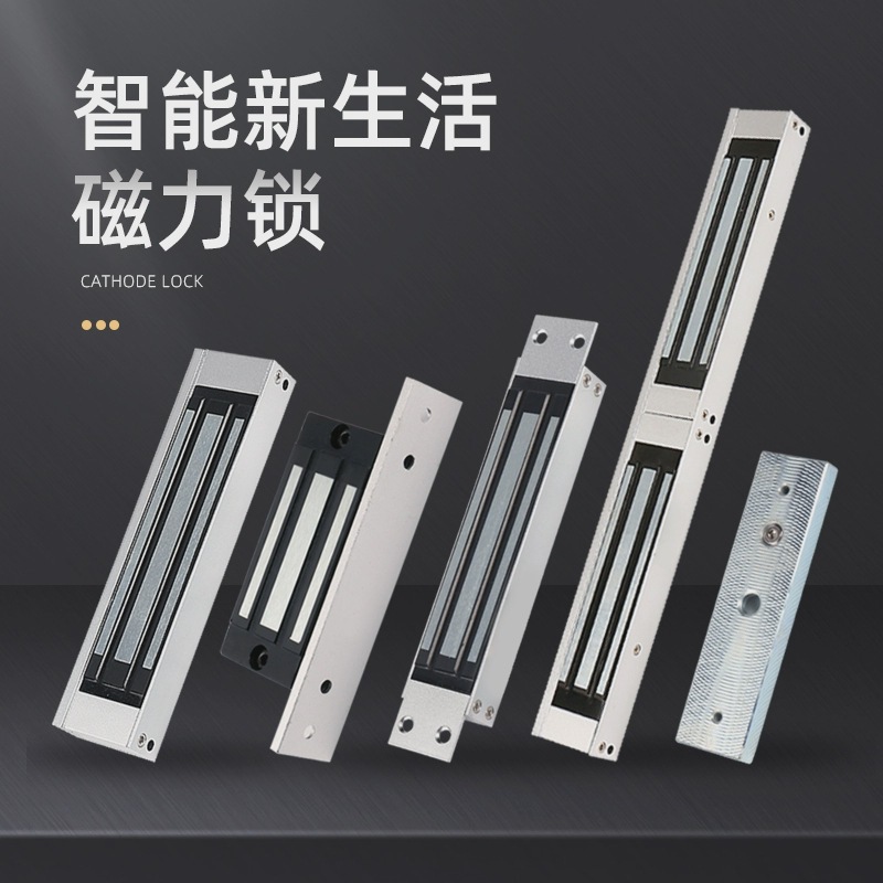 280kg cerradura magnética de una sola puerta 60kg cerradura de cámara secreta 180kg cerradura de succión electromagnética 350kg cerradura de control de acceso 500kg cerradura de control eléctrico