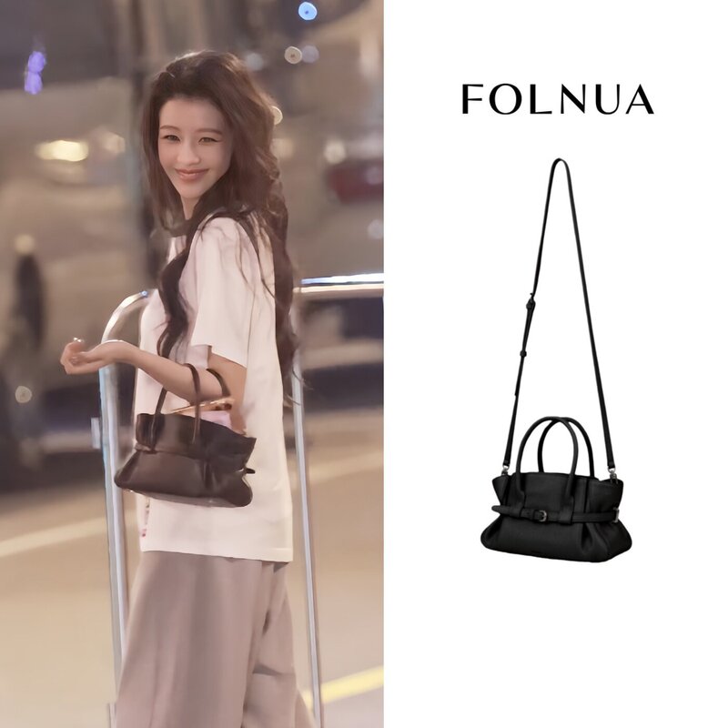Folnua Korean Designer Brand Buckle Leather Handbag Shoulder Crossbody Bag Women's Small Crossbody Bag Ladies Folnua Korean Designer Brand Buckle Leather Handbag Shoulder Crossbody Bag Women's Small Crossbody Bag Ladies