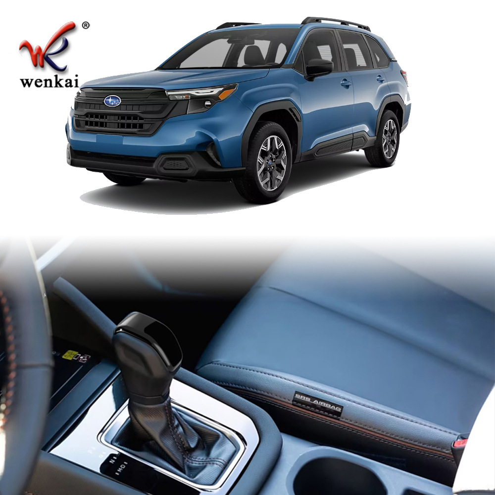 (2개) SUBARU 25 FORESTER FORESTER 수정 기어 헤드 자동차 인테리어 액세서리 장식 패치에 적합