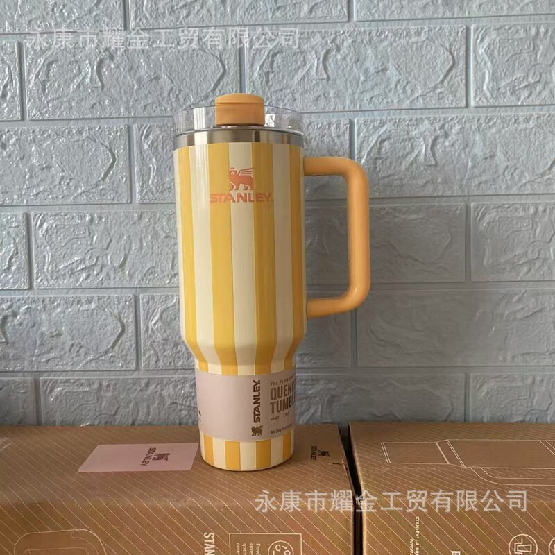 跨境亚马逊史丹利Stanley40oz车载汽车杯304不锈钢大容量冰霸杯|undefined