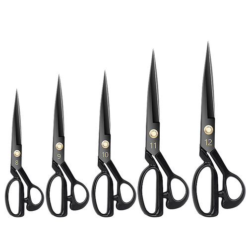 Household tailoring scissors, clothing scissors, industrial tailoring, cloth cutting, multi-purpose cutting scissors 8-12 inches for cloth cutting