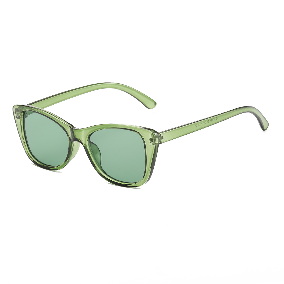 2021 nueva moda europea y americana ojo de gato gafas de sol Internet celebridad mismo estilo Street shot gafas de sol transfronterizas 97087
