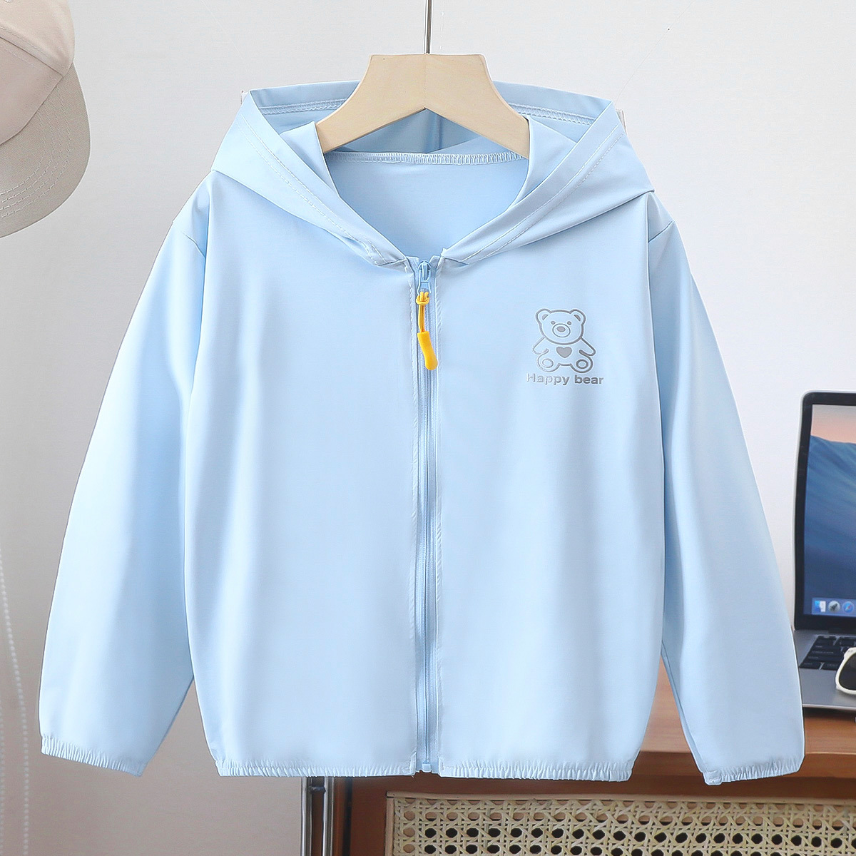 새로운 자외선 차단 의류-블루