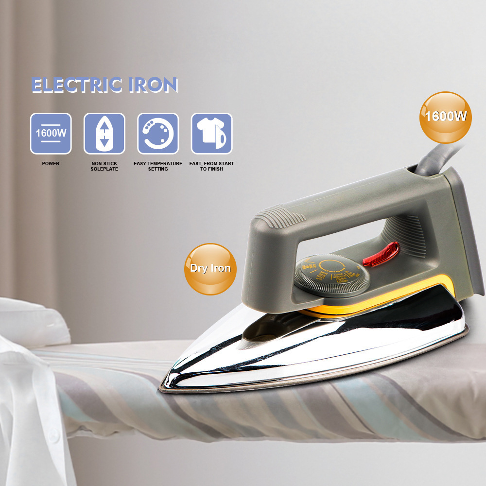 Plancha Eléctrica en Seco para el Hogar Sin Vapor para Uso Doméstico image 3