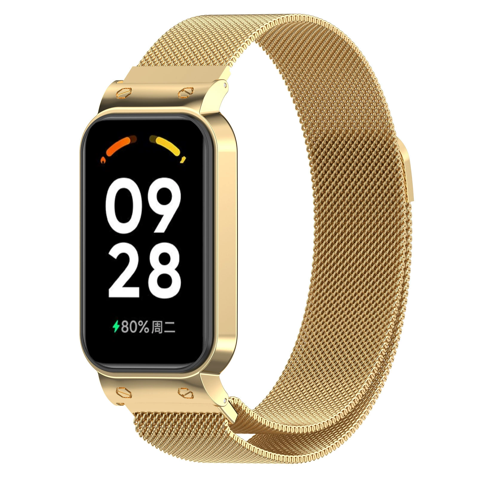 Подходит для Redmi Bracelet 2, металлический корпус (чехол) для Redmi Band2, совместим с ремешком 18 мм, оптовая поставка