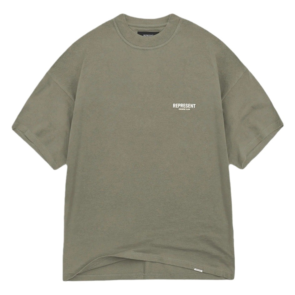 Alta calidad REPRESENTAR REP eslogan impresión color caramelo calle Americana dopamina verano manga corta Camiseta moda