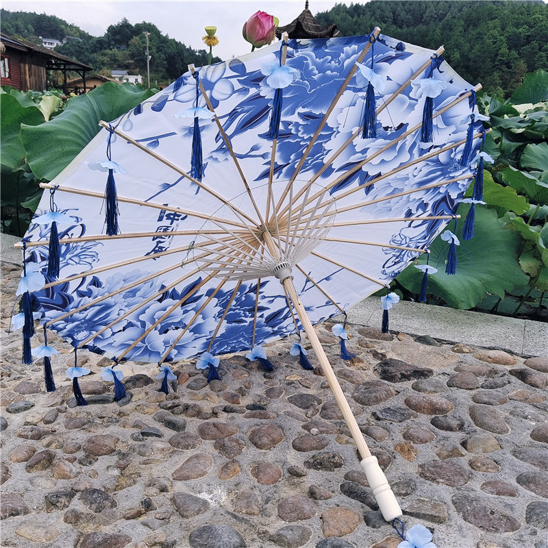 중국식 꽃잎 우산
