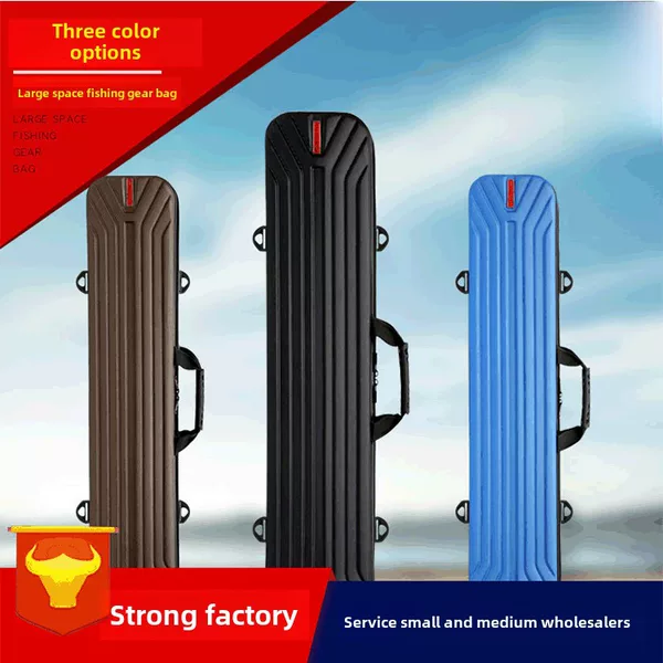 90cm Hard Shell Fishing Rod Bag Fishing Rod Bag 130cm Waterproof Sea Rod Bag Rod Bag Factory Fishing Gear Bag Wholesale