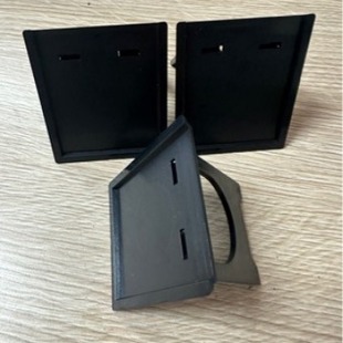 Happy Calligraphy Mini Photo Frame Square Hollow Table Peace and Joy Desktop Ornaments Photo Frame Back Frame Bracket