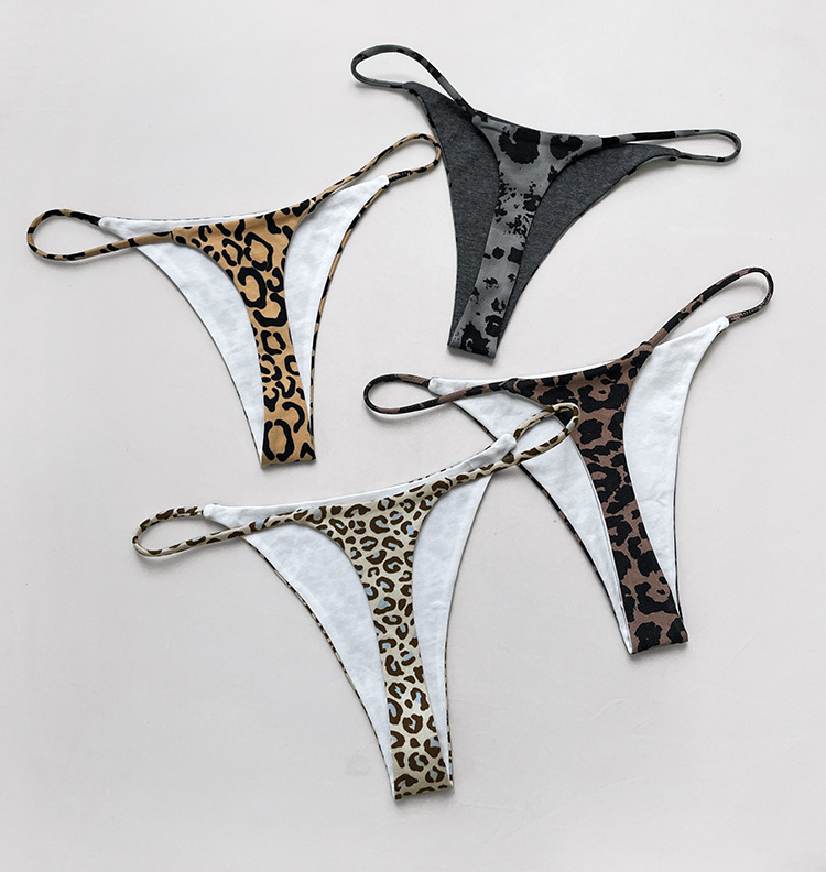 56g Weight Low Waist Panties Waist Thong Panties Style Panties Lingerie Type Cotton Fabric Type 3 PCS/Package Quantity Solid Color Pattern All Seasons Season Women's Gender Casual, Lady, Streetwear Style Solid Color Low Waist Thong Panties 2