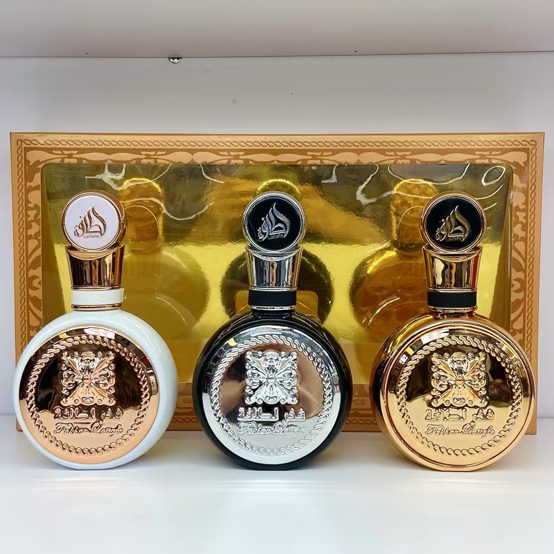 Tapa metálica de alta calidad Afnan 9pm perfume gift Box set lattafa Cross - Border Explosive Arab Middle East image 3
