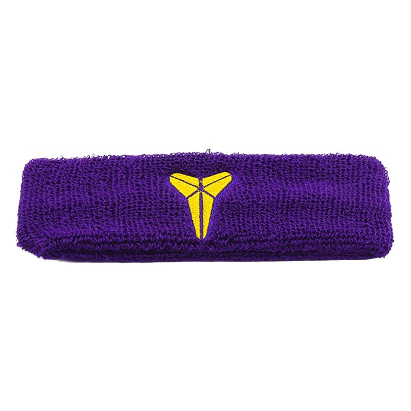 Kobe Bryant Basketball Headband Star Curry Irving Running Sweat-Absorbent Protection Fitness Headscarf Embroidered Men's Headband