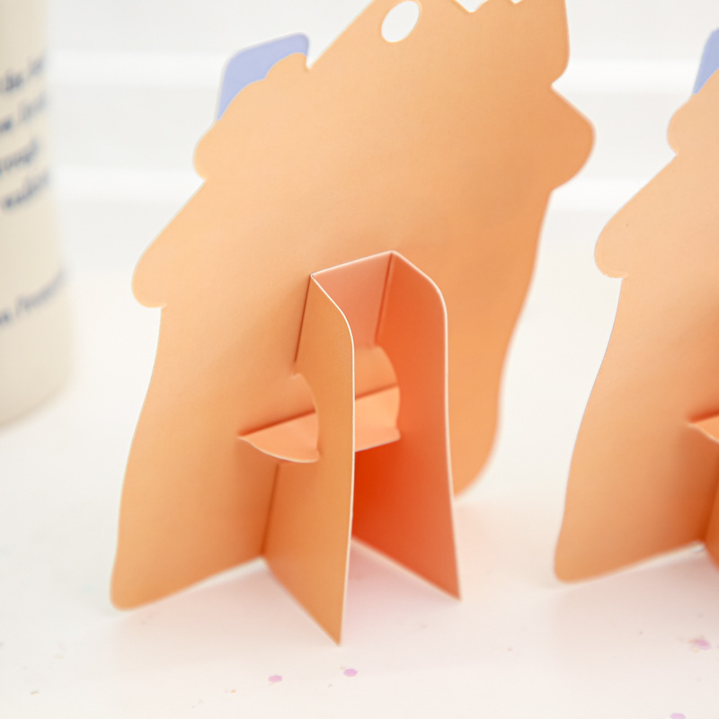 Mr. Paper combinación vertical N pegatinas de terciopelo miau house notas de índice creativas notas adhesivas de alto valor papel de notas adhesivas lindo