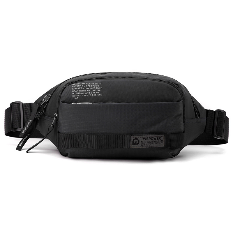 WEPOWER nuevo bolso de cintura para hombres, bolso de tren simple, bolso de pecho, bolso deportivo, bolso de pecho de viaje